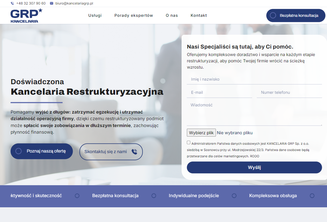 Kancelaria restrukturyzacyjna – dlaczego coraz częściej staje się kluczowym wsparciem dla firm?