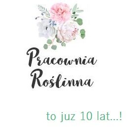 Logo Pracownia Roślinna - dekoracje weselne Bielsko-Biała